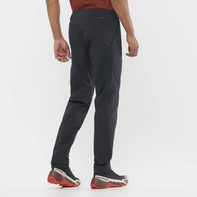 Black Salomon Wayfarer City Men's Sport Pants | PH 17385D